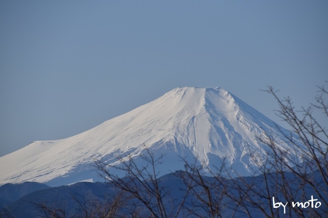 20200103富士山（城山から）